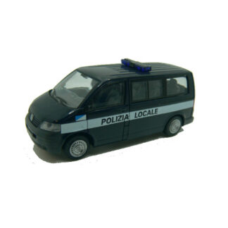 Rietze 51753 VW T5 Transporter Minibus Polizia Locale