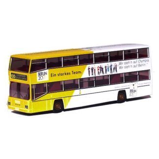 Wiking 7310239 MAN D89 Dobbeltdækker Bus Berlin 2000