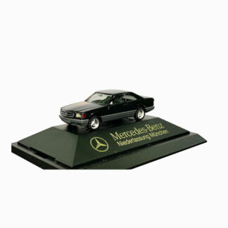 Herpa Mercedes 560 SEC Niederlassung München