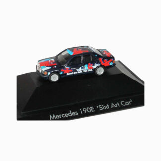Herpa Mercedes 190E Sixt Art Car