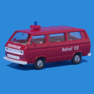 Wiking 12 603 VW Transporter T3 Minibus Brandvæsen
