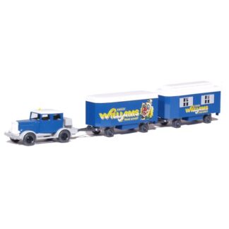Wiking 853 30 Hanomag m. to Cirkus Trailere