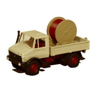 Wiking 0375 01 28 Mercedes Unimog 1700L m. Kabeltromle