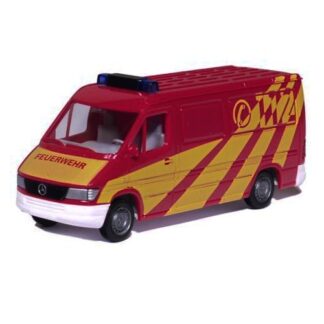 Wiking 608 01 25 Mercedes Sprinter Brandvæsen Materielvogn