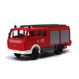 Wiking 616 00 24 Mercedes LF 16 Brandvæsen Materielvogn