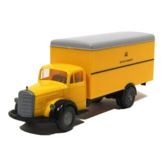 Wiking 860 01 25 Mercedes L 6600 Postbil DBP