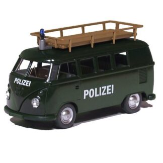 Wiking 864 10 29 VW Transporter T1 Politi Mandskabsvogn