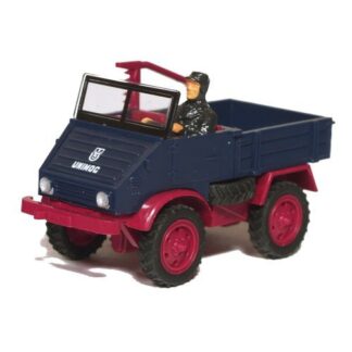 Wiking 870 03 27 Mercedes Unimog 411 m. Kantklipper