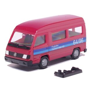 Herpa 043014 Mercedes 100D Minibus Frankfurt Lufthavn