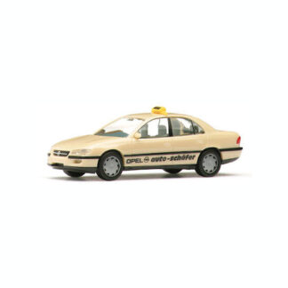 Herpa 43410 Opel Omega Taxi Auto-Schäfer