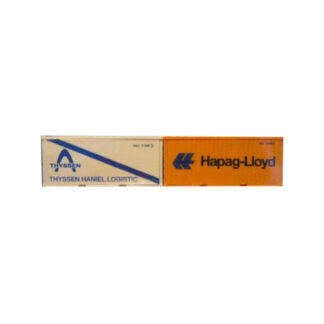 Herpa 075381 To 20 Fod Containere Hapag-Lloyd & Thyssen