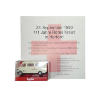 Herpa Mercedes 207 Minibus DRK