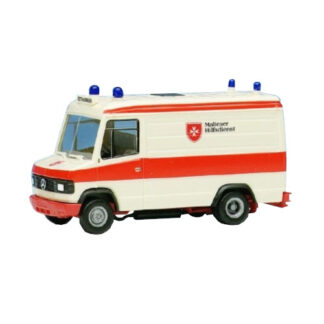 Herpa Mercedes 609D Ambulance Malteser Hilfsdienst