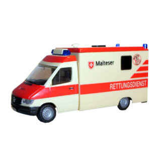 Herpa Mercedes Sprinter Ambulance Malteser Rettungsdienst