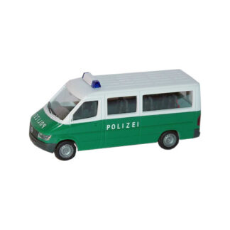 Herpa 043045 Mercedes Sprinter Bus Politi