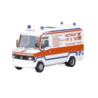 Herpa 043946 Mercedes 609D Ambulance