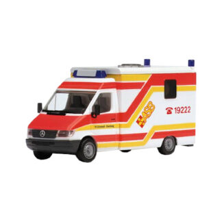 Herpa 044301 Mercedes Sprinter Ambulance Arbeiter Samariter Bund