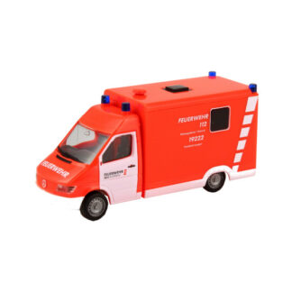 Herpa 44387 Mercedes Sprinter Ambulance Feuerwehr Wuppertal
