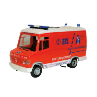 Herpa 044967 Mercedes T2 Vario Ambulance Wiesbaden