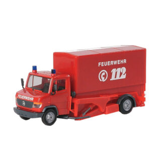 Herpa 045773 Mercedes T2 Hæve/Sænke Lad Brandvæsen