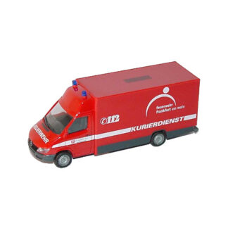 Herpa 0455872 Mercedes Sprinter Feuerwehr Frankfurt am Main Kurierdienst