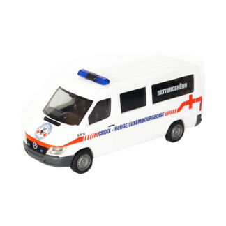 Herpa 046121 Mercedes Sprinter Ambulance Croix - Rouge Luxembourgeoise