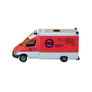Herpa 046947 Mercedes Sprinter Ambulance Hansestadt Lübeck