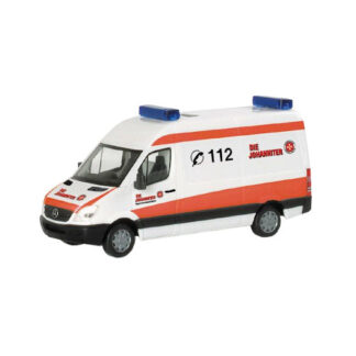Herpa 047234 Mercedes Sprinter Ambulance Die Johanniter