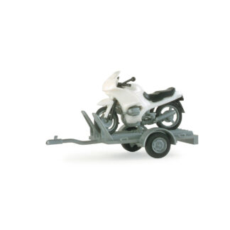 Herpa 052757 BMW R1100 RS TM m. Trailer