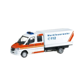 Herpa 091954 Mercedes Sprinter Werksfeuerwehr Salzgitter