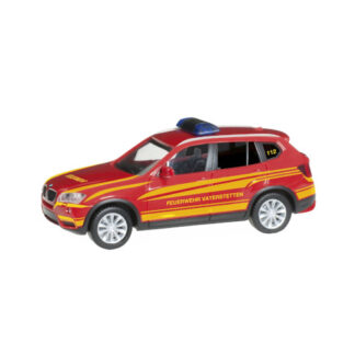 Herpa 092050 BMW X3 Indsatsleder