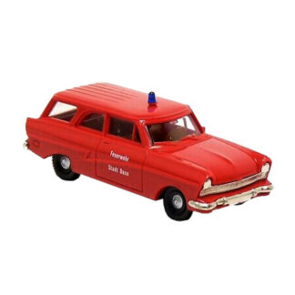 Brekina Ford Taunus 17M Indsatsleder Feuerwehr Stadt Bonn