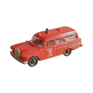 Brekina 1871 Mercedes 190 Kombi Indsatsleder Feuerwehr Frankfurt