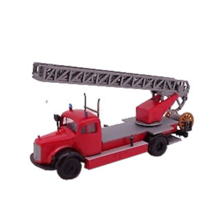 Brekina 4035 Mercedes L311 Brandbil Stigevogn