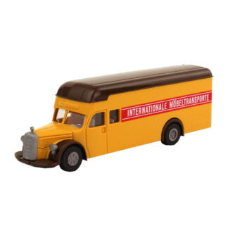 Brekina 5500 Mercedes O6600 Internationale Möbeltransporte