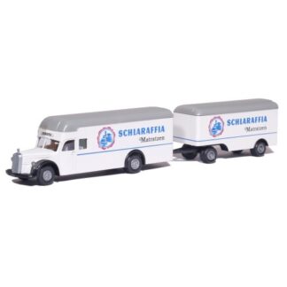 Brekina 5511 Mercedes O6600 Schlaraffia Matratzen