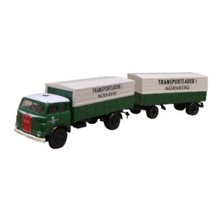 Brekina 7832 MAN 10.212 Transportlader AG Nürnberg
