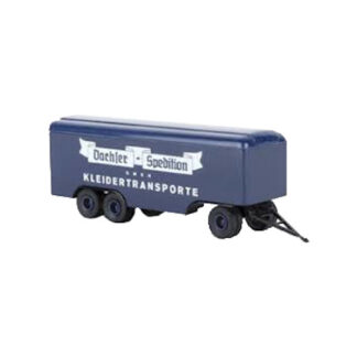 Brekina Trailer Dachser Spedition Kleidertransporte