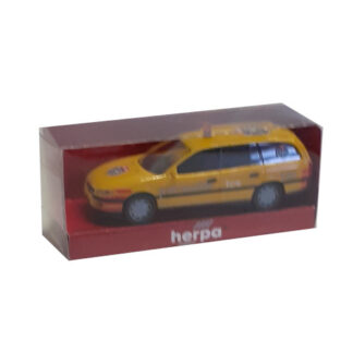 Herpa 186489 Opel Omega A GLS Caravan Vejhjælp TCS Patrouille