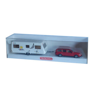 Wiking 0630135 VW Passat & Campigvogn