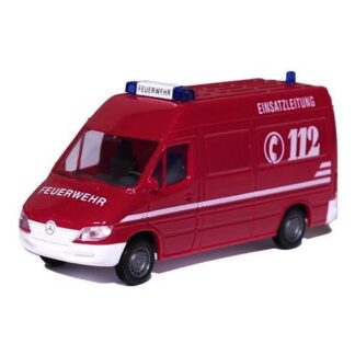Wiking 6080227 Mercedes Sprinter ELF1 Brandbil Indsatzleder