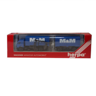 Herpa 826052 Mercedes M&M Militzer und Münich Internationale Spedition
