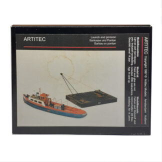 Artitec 56102 Slæbebåd og Pram, Skala N 1:160